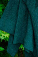 Forest Green Possum Silk Blanket
